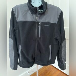 L.L. Bean Men's Charcoal and Black Performance Jacket